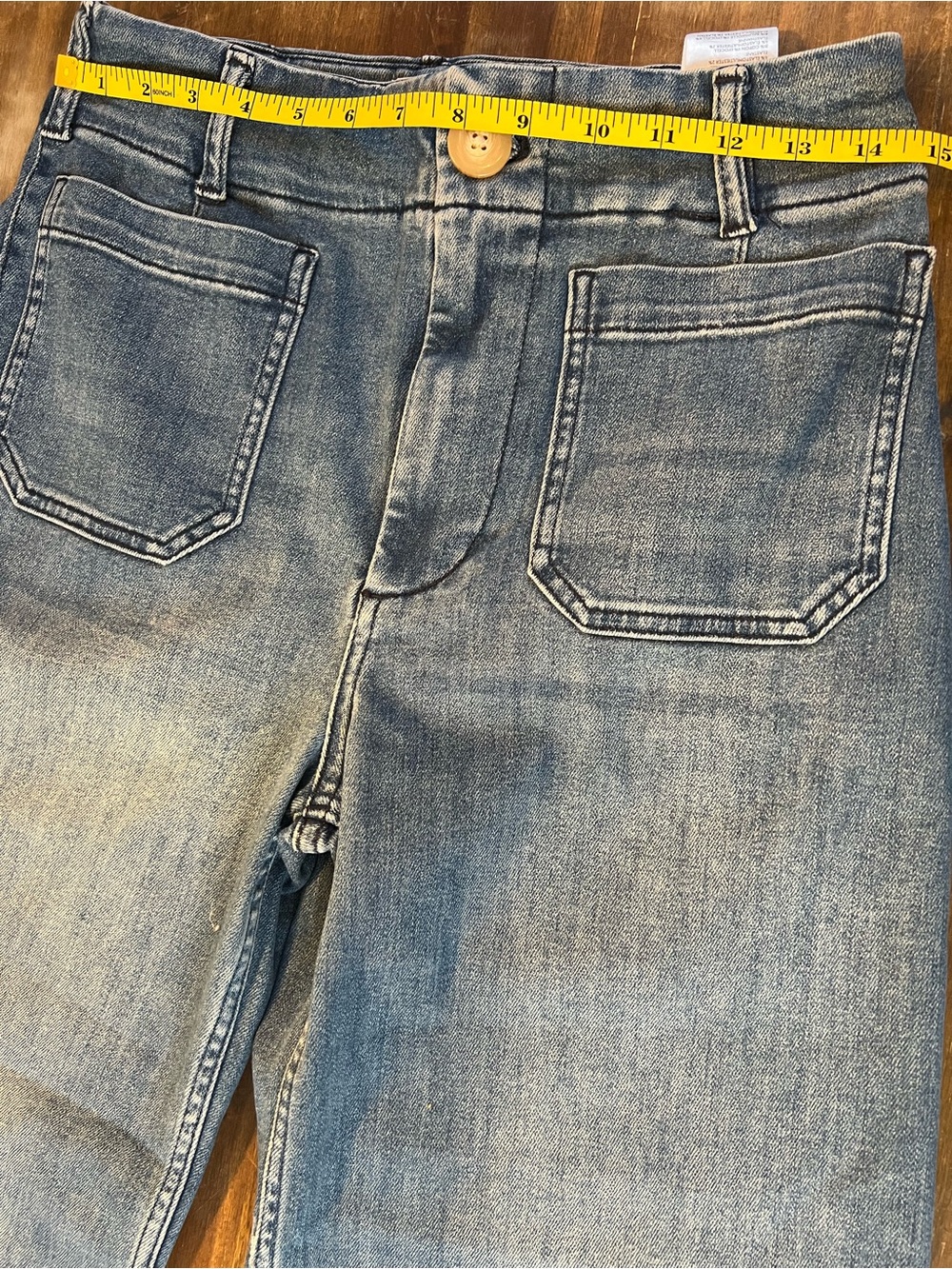 Maeve Colette High-Rise Wide-Leg Cropped Jeans. Waist 28, *NWOT* - Picture 5 of 11